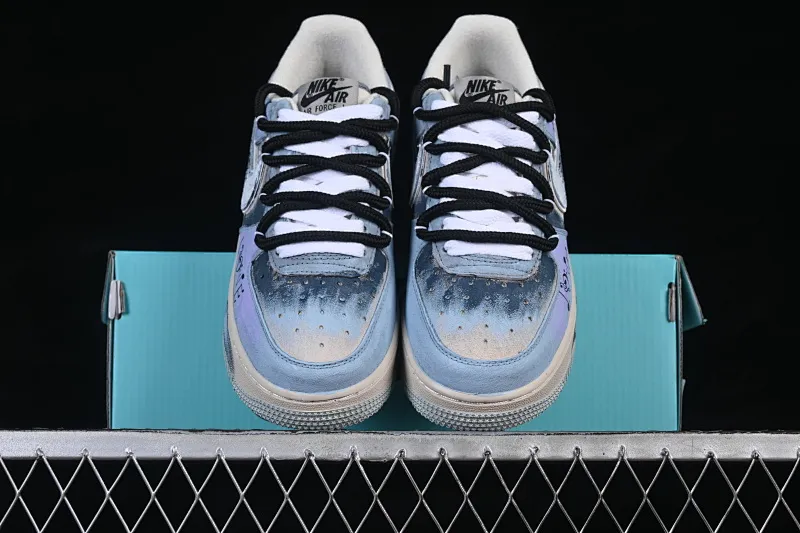 All categories Nk Air Force 1 Air Force series Nk Air Force 1 Low Air Force low-top Nike Air Force 1'07 Low "Midnight Starburst" Hand-painted graffiti Dark Night Starburst Air Force 1 low-top casual sneakers ZB2121-120